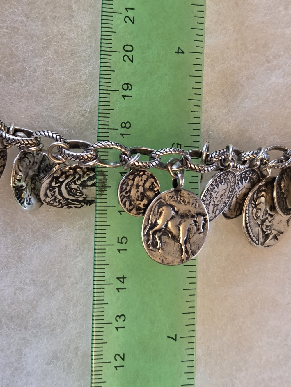 Silpada Sterling Silver Coin Bracelet - Picture 6 of 12